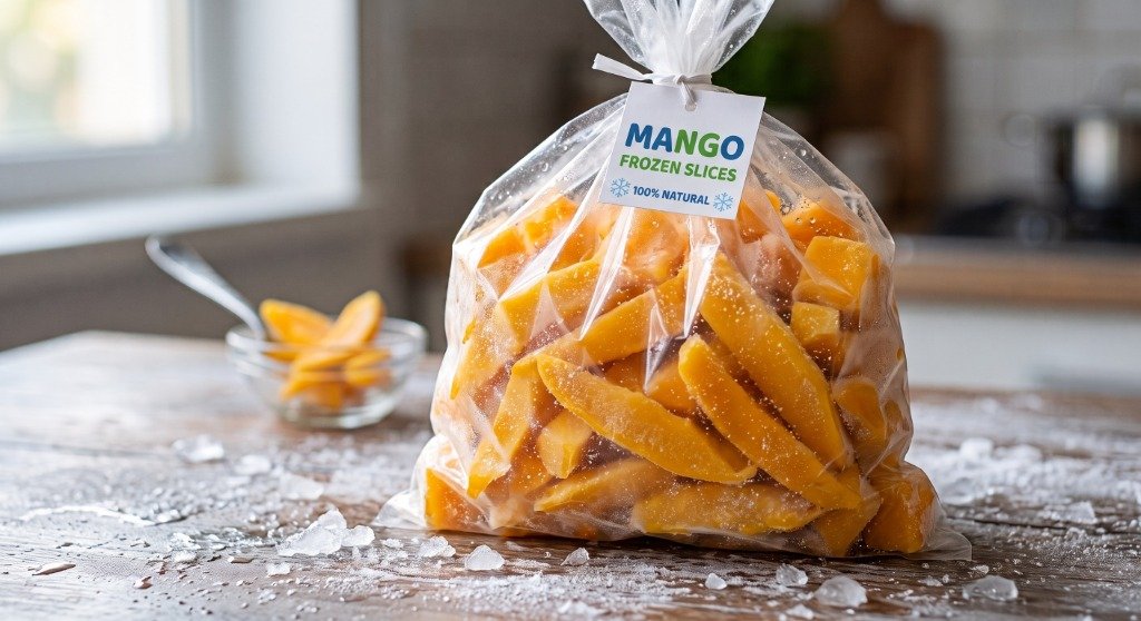 IQF Frozen Mango Slices by Middle East Foods